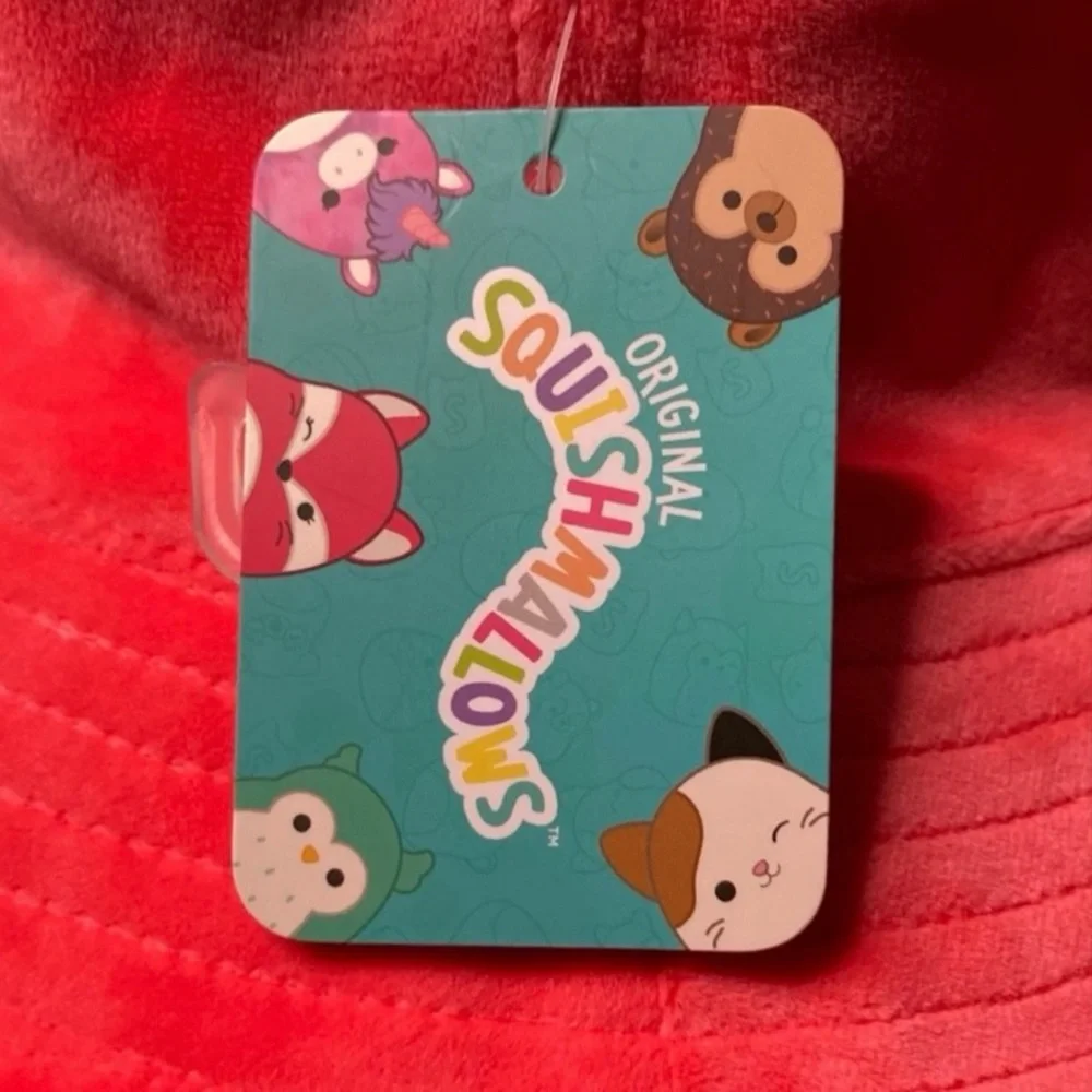 Squishmallows Fifi 🦊 Velvet Bucket Hat